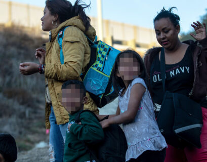 Ninos migrantes-AFP