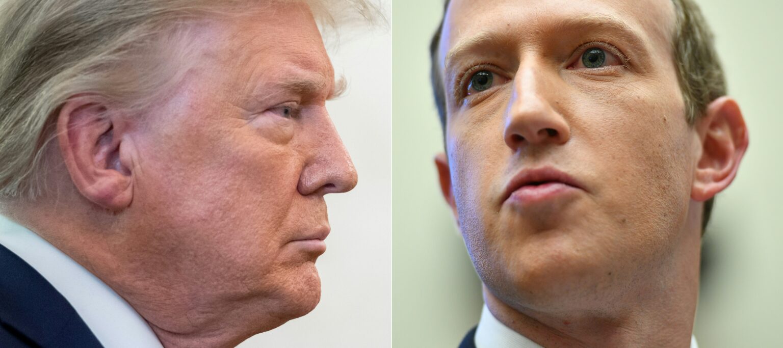Facebook e Instagram bloquean a Trump indefinidamente