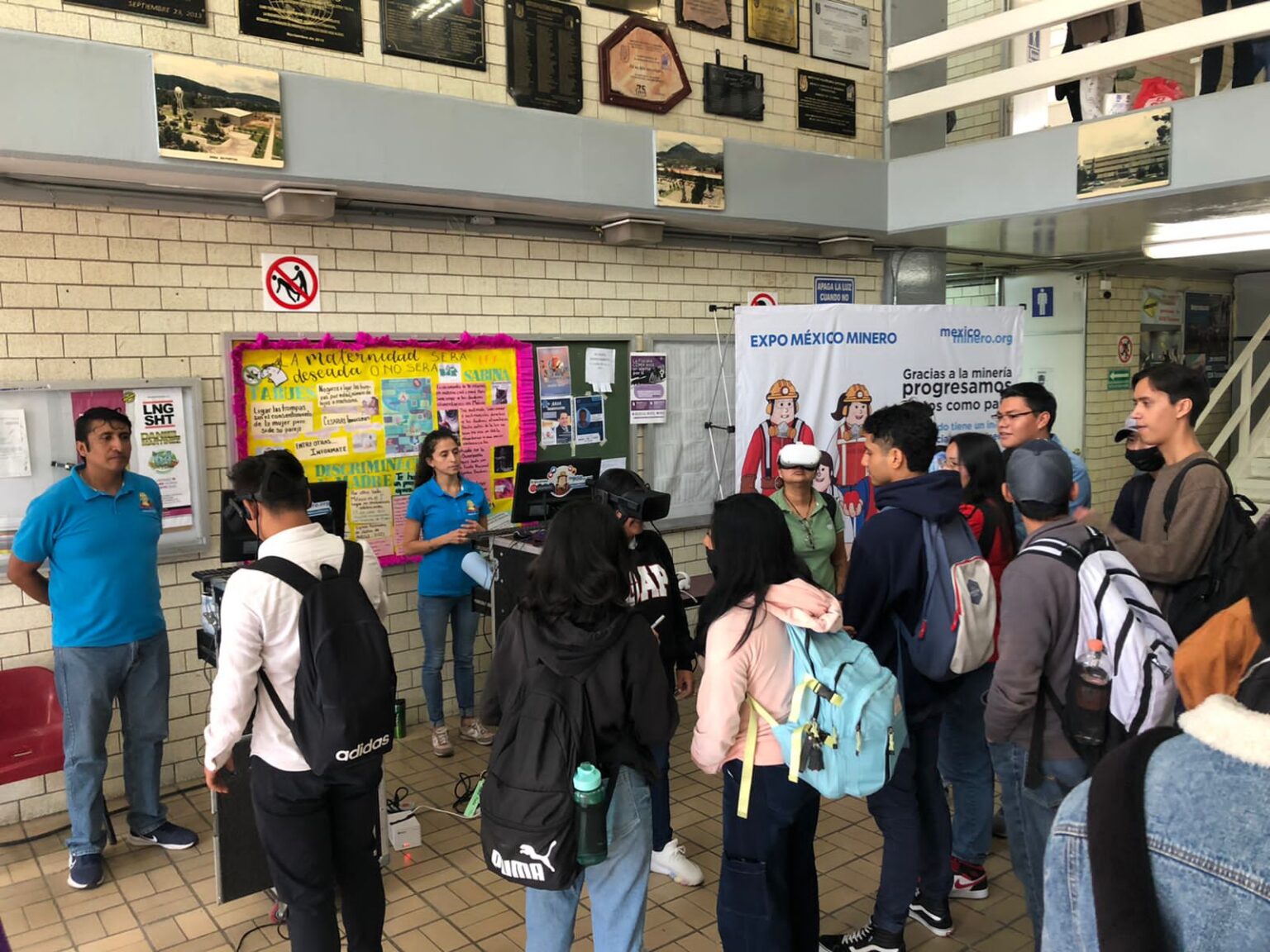 Realiza MexicoMinero.Org muestra minera con realidad virtual para estudiantes del IPN IPN