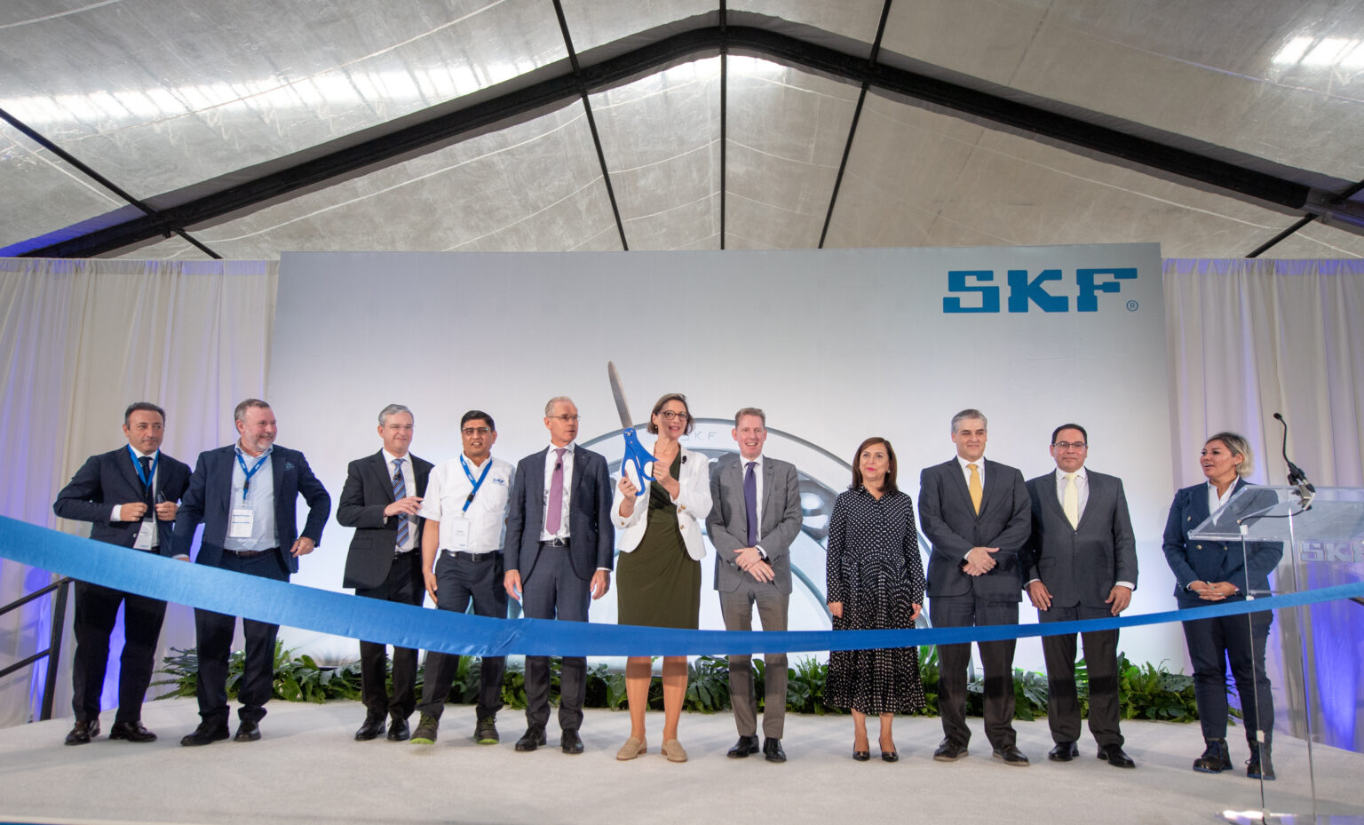 Invierte empresa sueca SKF 70 mdd en nueva planta industrial en Nuevo León skf