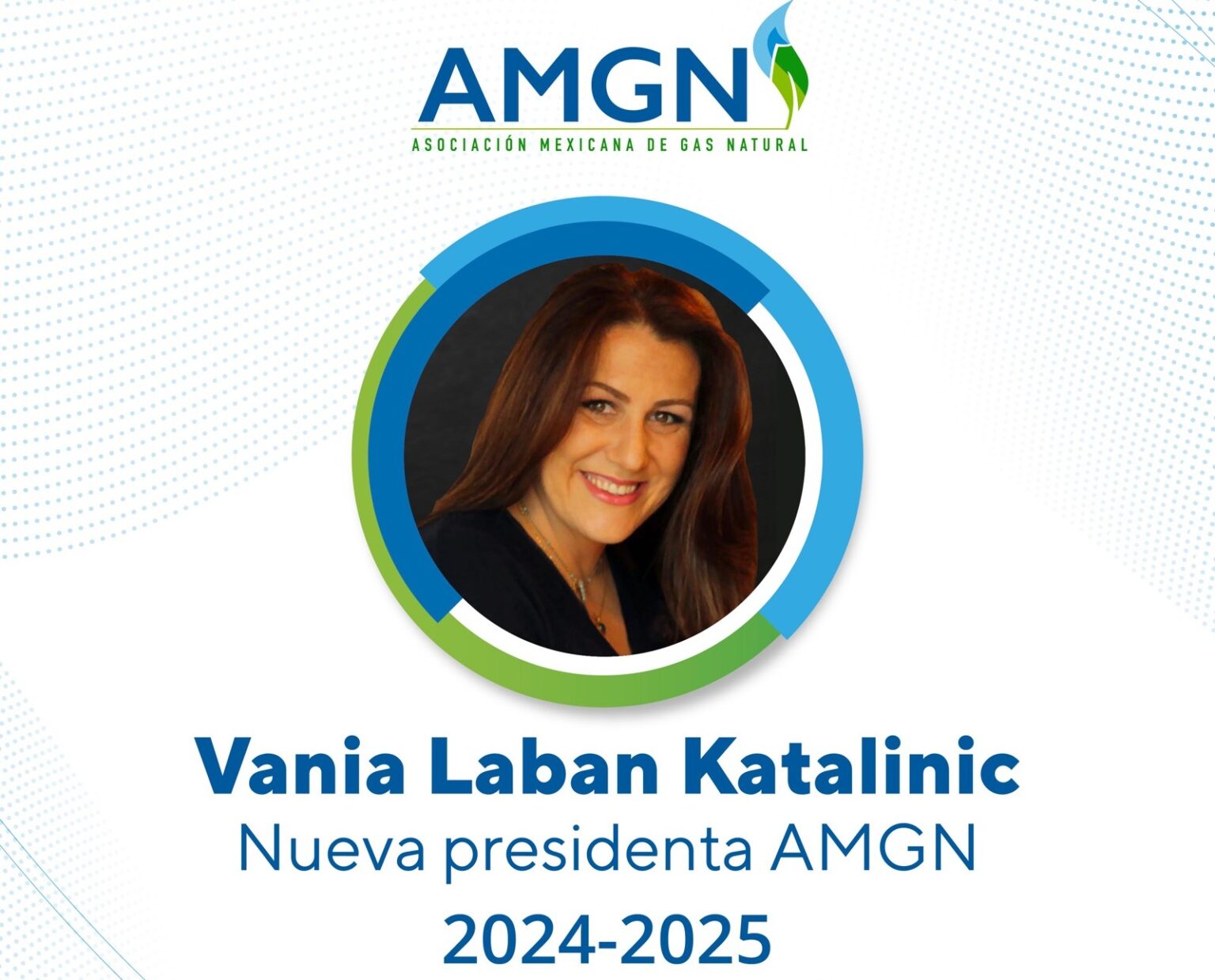 Anuncian a nueva presidenta de Asociación Mexicana de Gas Natural gas natural