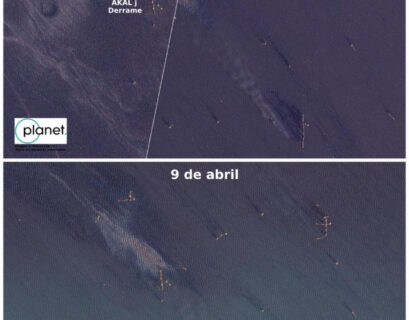 derrame de petróleo en sonda de Campeche