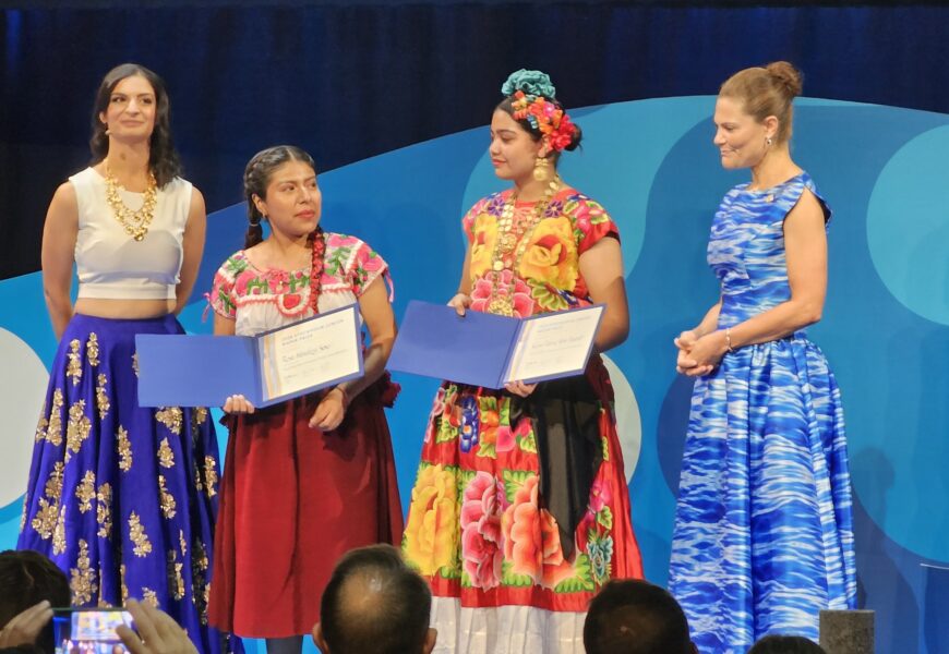 Estudiantes oaxaqueñas