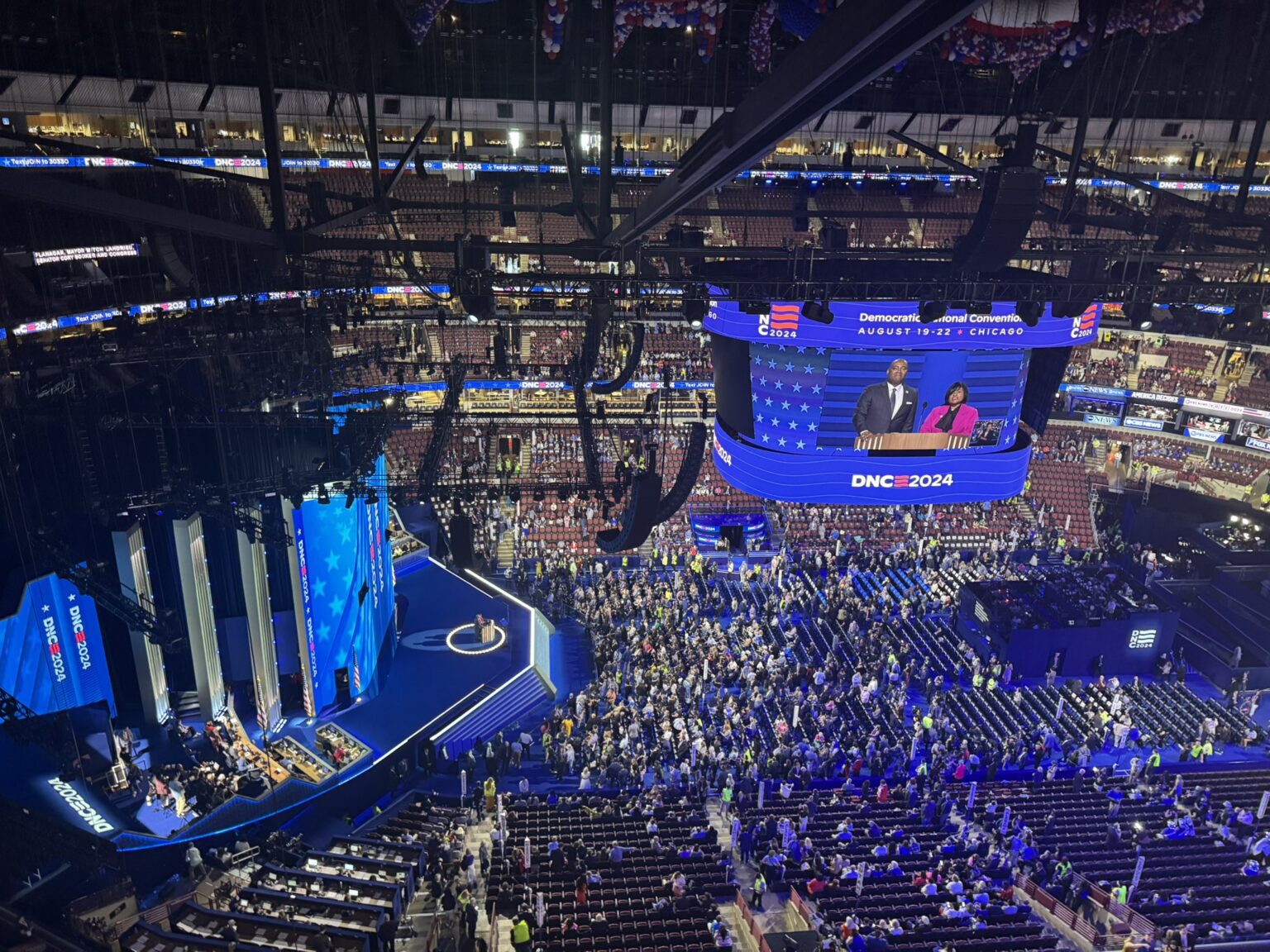 Inicia la Convención Nacional Demócrata en Chicago Chicago