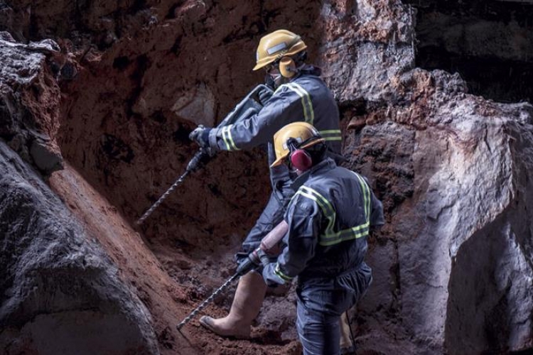 producción de minerales