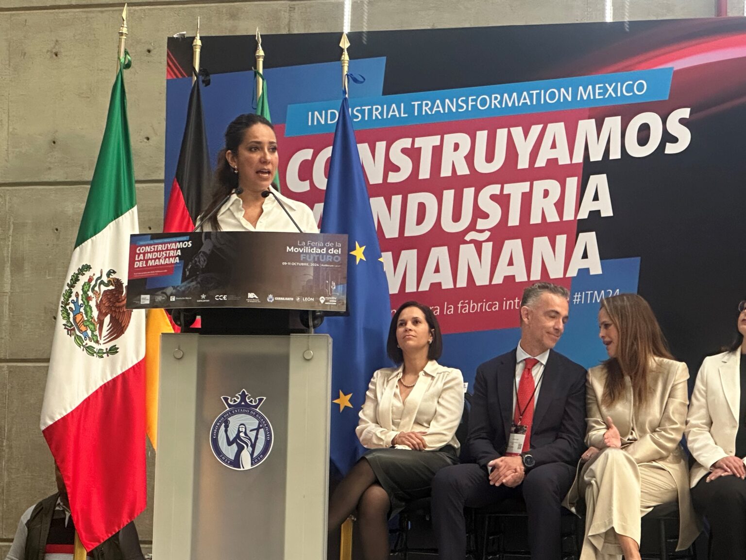 Destaca gobernadora de Guanajuato los retos a la industria 4.0 en el ITM 2024 Gobernadora de Guanajuato
