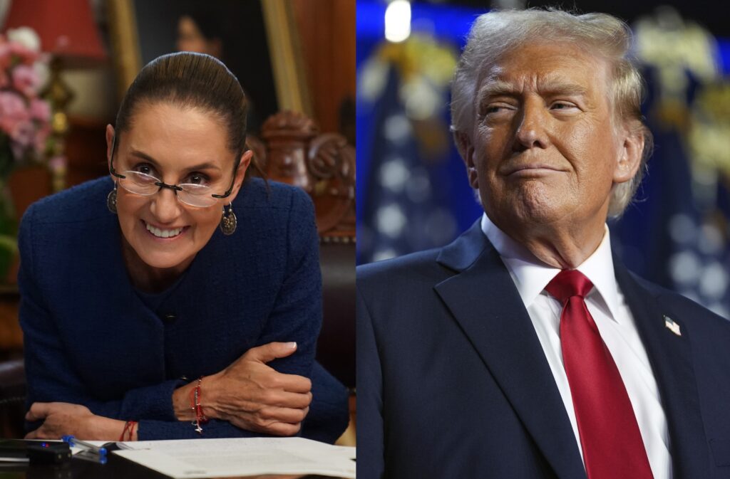 SHEINBAUM Y TRUMP