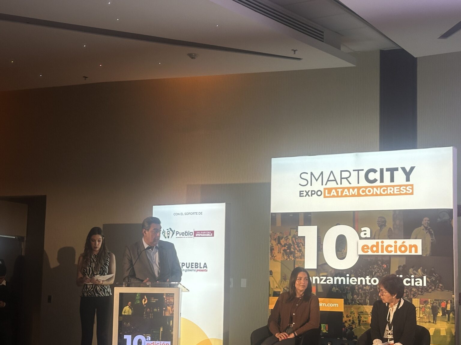 Espera gobernador de Puebla que el Smart City Expo Latam Congress 2025 esté lleno de ideas Puebla
