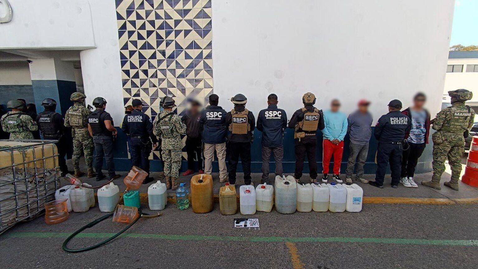 Detienen 14 personas en Puebla por ventas ilícitas de combustibles Ventas ilicitas