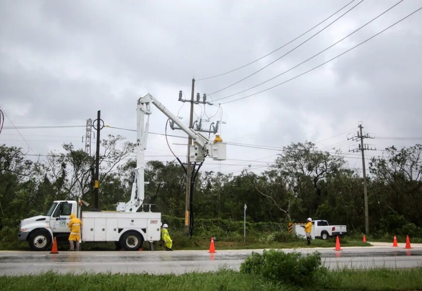 Apagones en Yucatán