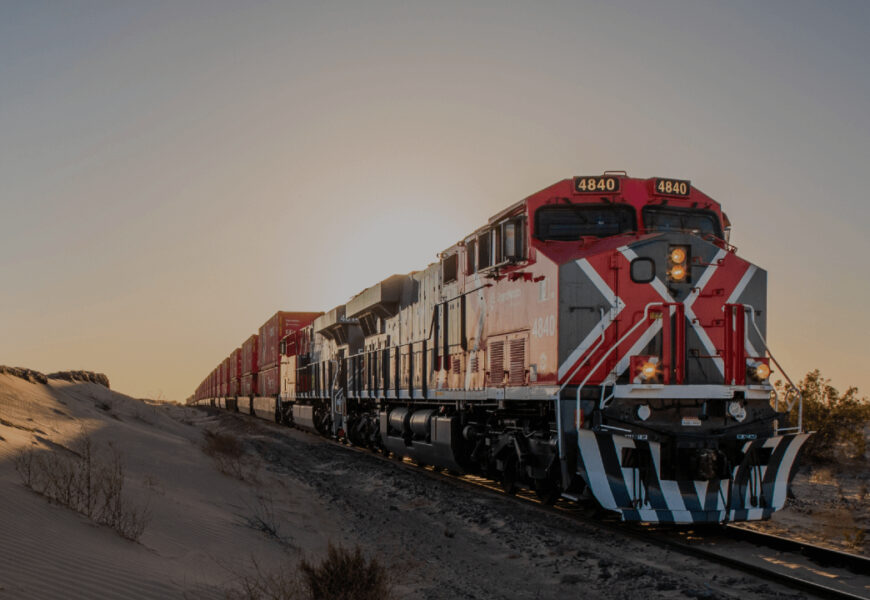 Grupo México Transportes incorporará 120 locomotoras con una inversión de 7,200 mdp para fortalecer corredores ferroviarios y puertos.