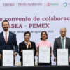 ASEA y Pemex firmaron un convenio ambiental para reducir emisiones, proteger la biodiversidad y fortalecer la vigilancia en hidrocarburos.