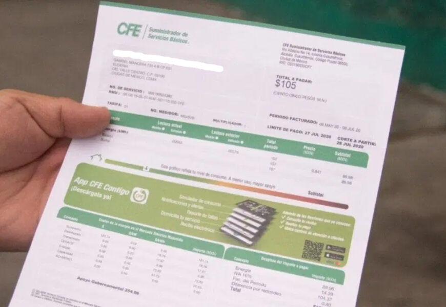 La CFE desmintió que exista un descuento en recibos de luz con credencial del INAPAM y alertó a adultos mayores sobre intentos de fraude.
