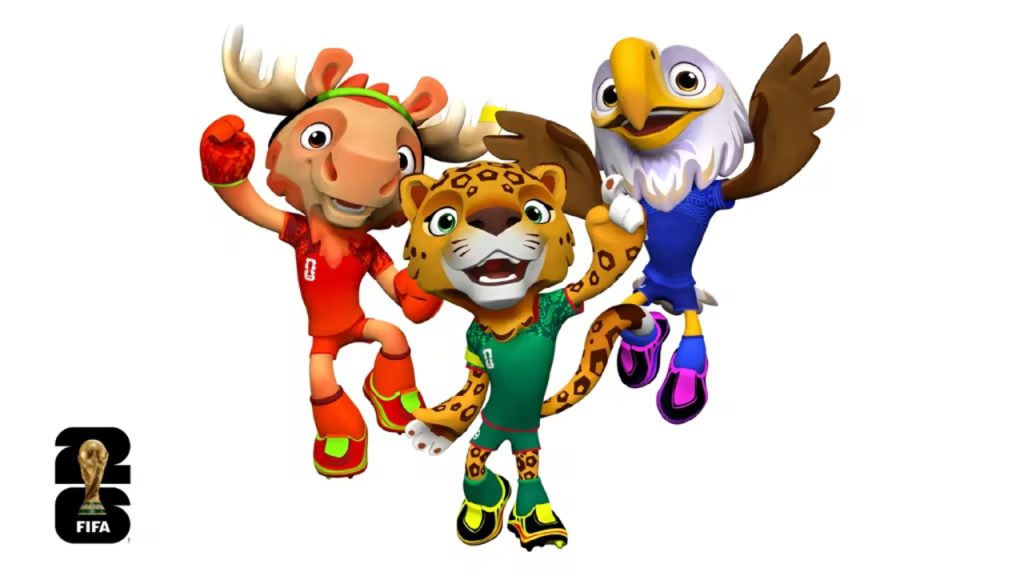 Mascotas del Mundial 2026: Maple, Zayu y Clutch representan a Canadá, México y Estados Unidos FIFA presentó a Maple, Zayu y Clutch como las mascotas del Mundial 2026, que simbolizan la cultura y el espíritu de los países anfitriones.
