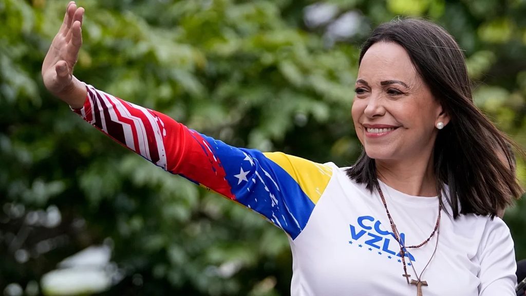 María Corina Machado, líder opositora en Venezuela recibe el Premio Nobel de la Paz 2025