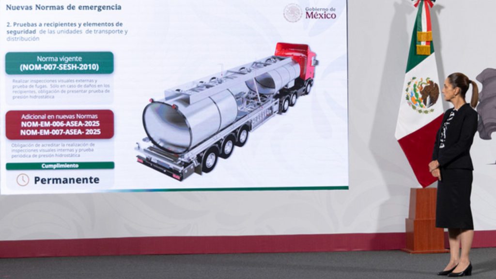 ¿Qué establece la nueva regulación para transporte y distribución de Gas LP en México? El Gobierno de México emitió dos normas emergentes para transporte y distribución de Gas LP que obligan a pruebas de seguridad y GPS.