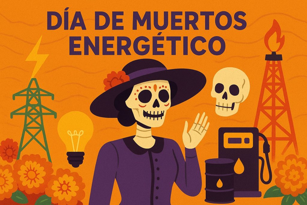 Día de Muertos energético muertos