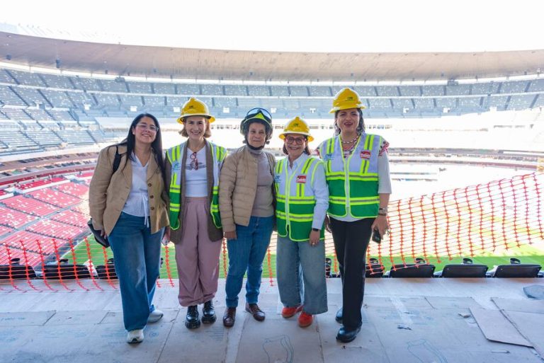 CFE, ICA y gobierno de la CDMX inspeccionan sistema eléctrico del Estadio Ciudad de México rumbo al Mundial 2026
