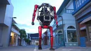 China lanza robot gigante pilotable GD01 para transformar movilidad energética