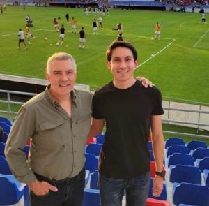 Este será el primer mundial de fútbol que me tocará ver al lado de un director técnico profesional director