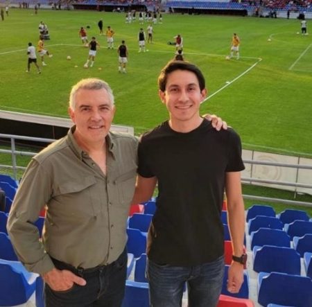 Este será el primer mundial de fútbol que me tocará ver al lado de un director técnico profesional director