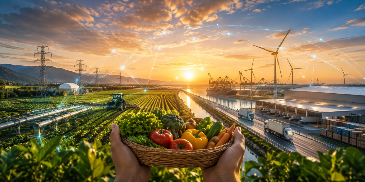 Infraestructura impulsa un futuro con mayor seguridad alimentaria global