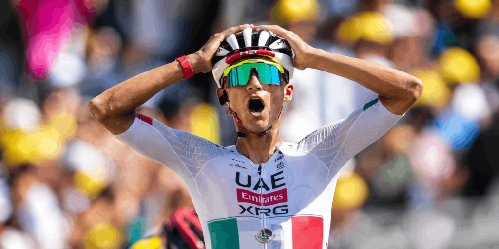 Isaac del Toro hace historia para México en Tour de Francia