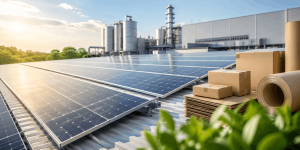 Bonos verdes impulsan energía solar en industria de empaques